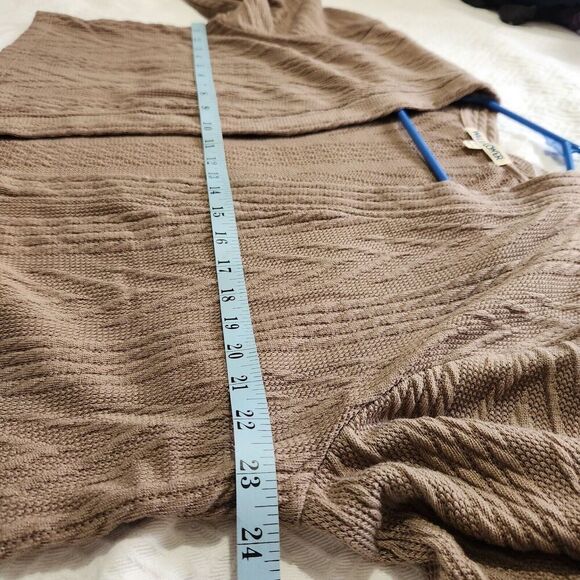 Wallflower Cardigan Women Size XXL Brown Long Sleeve Open  B5 - Picture 8 of 11